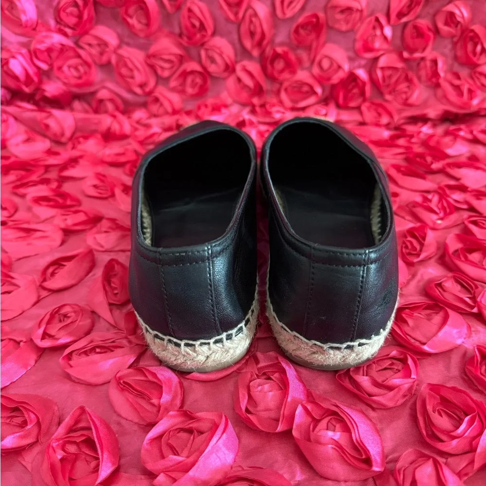 Logo Espadrille Flat Women Saint Laurent 🖤